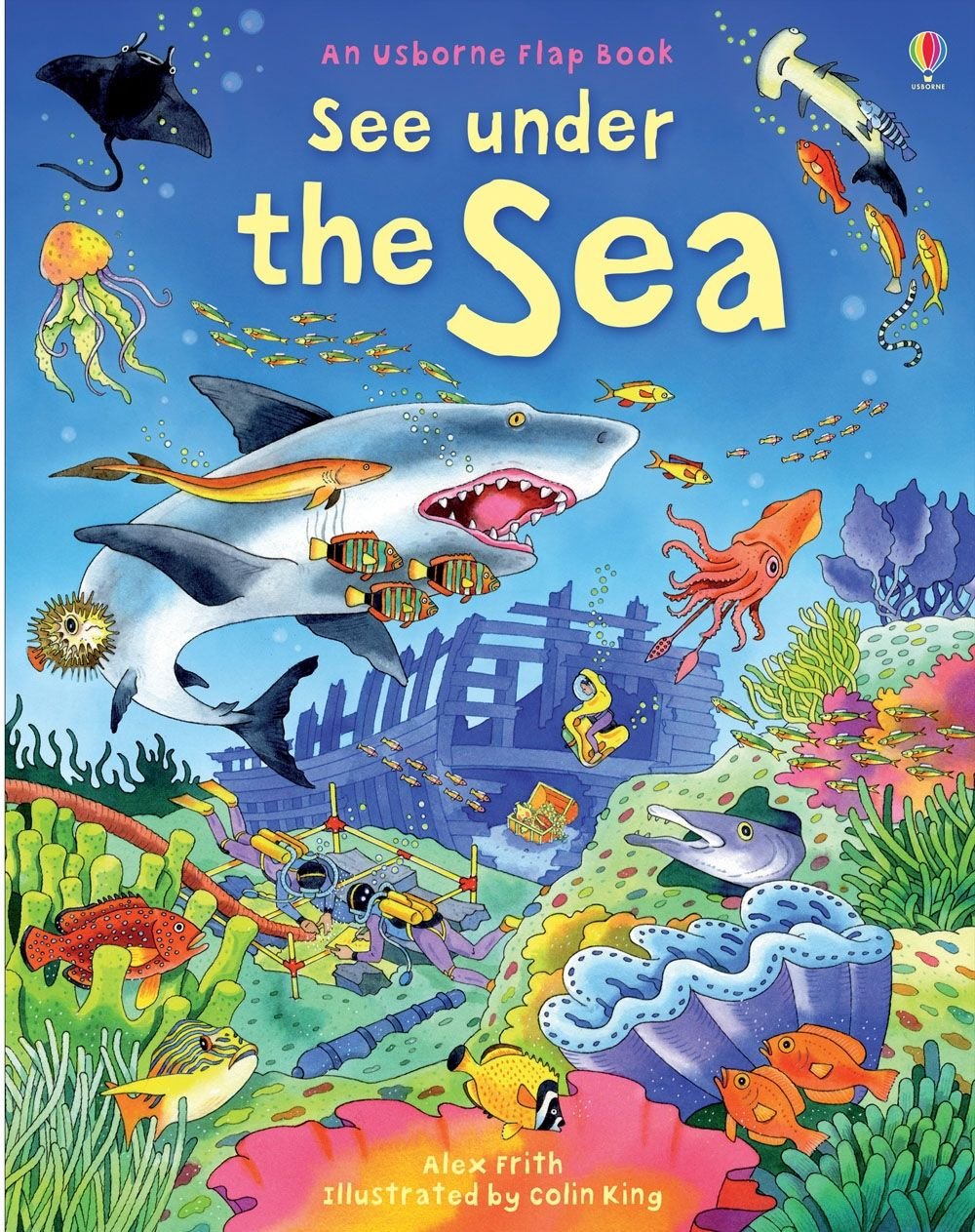 See Under the Sea - Usborne Fiap book